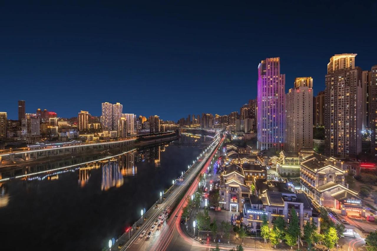 Boutique Of Meditation With Cuisine & Night View, Exit 2 Liujiatai Station Line 9 Чунцин Екстериор снимка